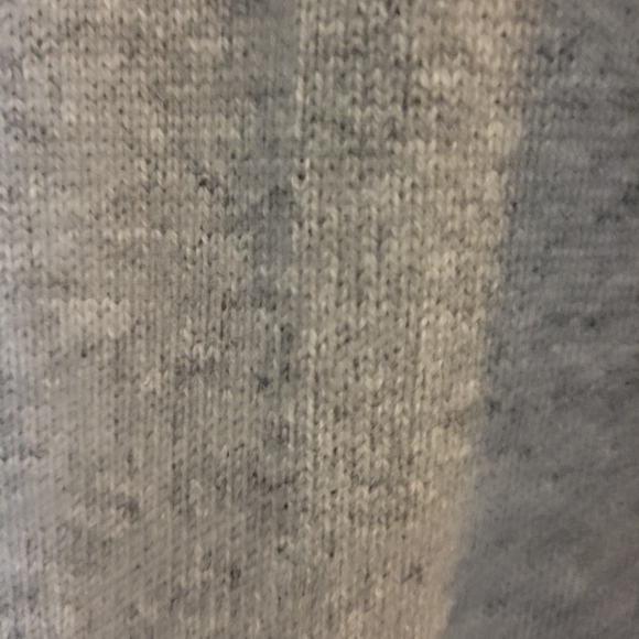 Ugg Cashmere Heather Gray Hooded Open Front Cardigan Size Medium - Picture 8 of 12